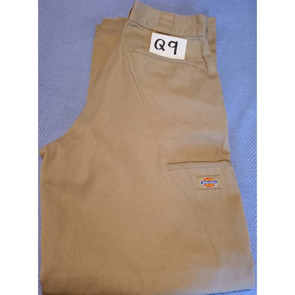 Dickies Work Pants Women's 30 x 32 Flat Front Straight Leg Polyester Blend (Q9) - Picture 9 of 9